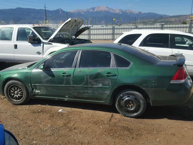 2G1WD58C869107900 - 2006 CHEVROLET IMPALA SUP 绿色 照片 9