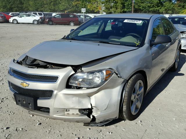 1G1ZB5E15BF243361 - 2011 CHEVROLET MALIBU BEIGE photo 2