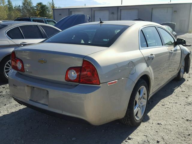 1G1ZB5E15BF243361 - 2011 CHEVROLET MALIBU BEIGE photo 4