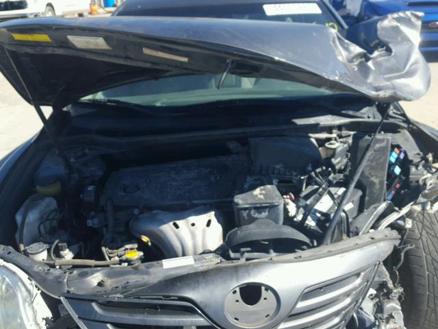 4T1BE46K99U837518 - 2009 TOYOTA CAMRY GRAY photo 7