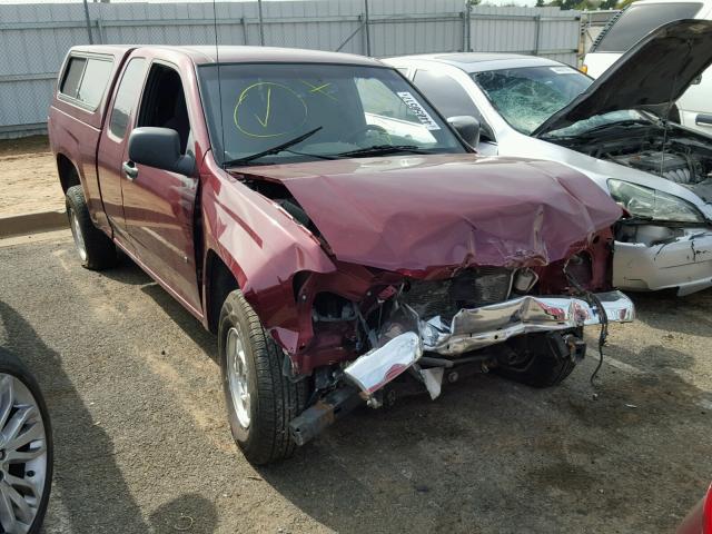 1GCCS19EX78247081 - 2007 CHEVROLET COLORADO RED photo 1