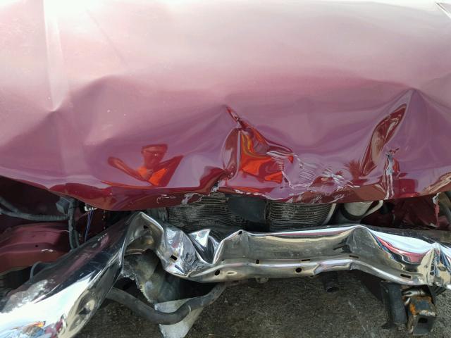 1GCCS19EX78247081 - 2007 CHEVROLET COLORADO RED photo 7