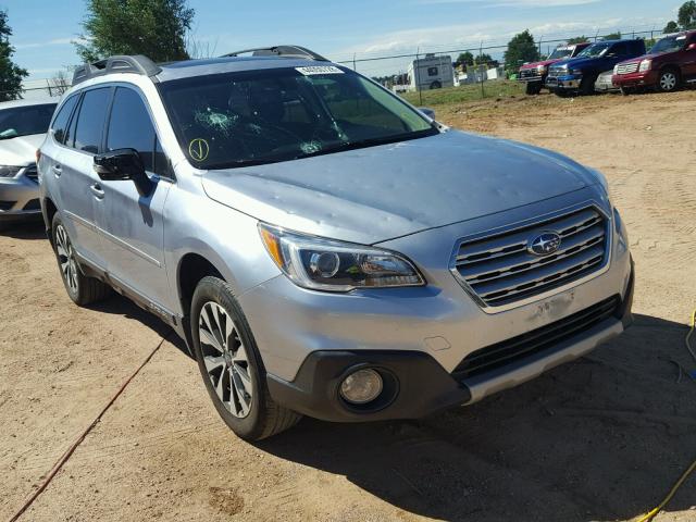 4S4BSENC2H3340677 - 2017 SUBARU OUTBACK 3. SILVER photo 1