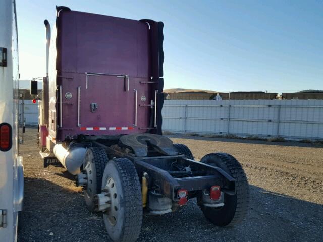 1FUPCDYB3YPF01868 - 2000 FREIGHTLINER CONVENTION MAROON photo 3