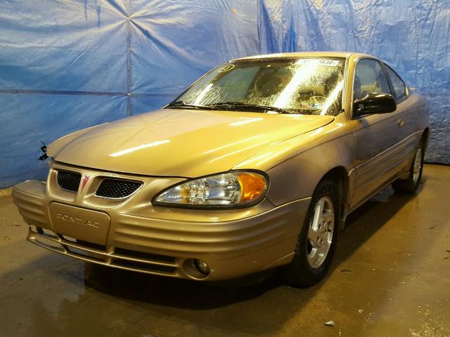 1G2NE12T7XM708869 - 1999 PONTIAC GRAND AM S Qızıl foto 2