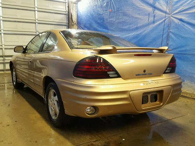 1G2NE12T7XM708869 - 1999 PONTIAC GRAND AM S Qızıl foto 3