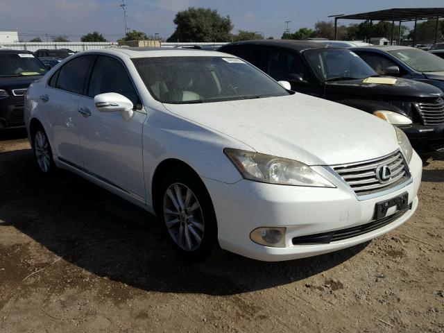 JTHBK1EG8A2399954 - 2010 LEXUS ES 350 WHITE photo 1