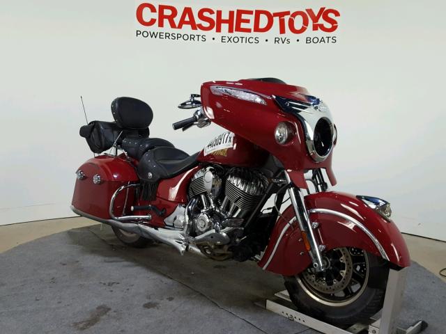 56KTCAAA6F3319390 - 2015 INDIAN MOTORCYCLE CO. CHIEFTAIN RED photo 2