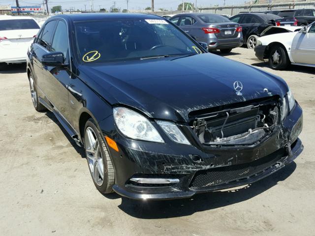 WDDHF2EB6CA548970 - 2012 MERCEDES-BENZ E 350 BLUE BLACK photo 1