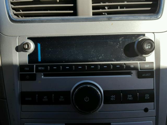 1G1ZC5E09AF180641 - 2010 CHEVROLET MALIBU 1LT 银色 照片 9