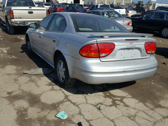 1G3NL52F34C151446 - 2004 OLDSMOBILE ALERO SILVER photo 3