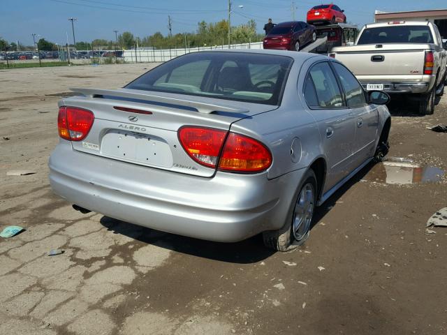 1G3NL52F34C151446 - 2004 OLDSMOBILE ALERO SILVER photo 4