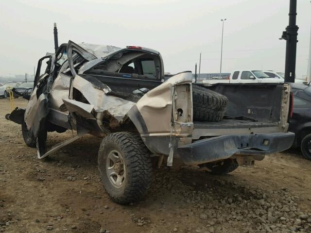 3D7KU28C13G837532 - 2003 DODGE RAM 2500 S GOLD photo 3