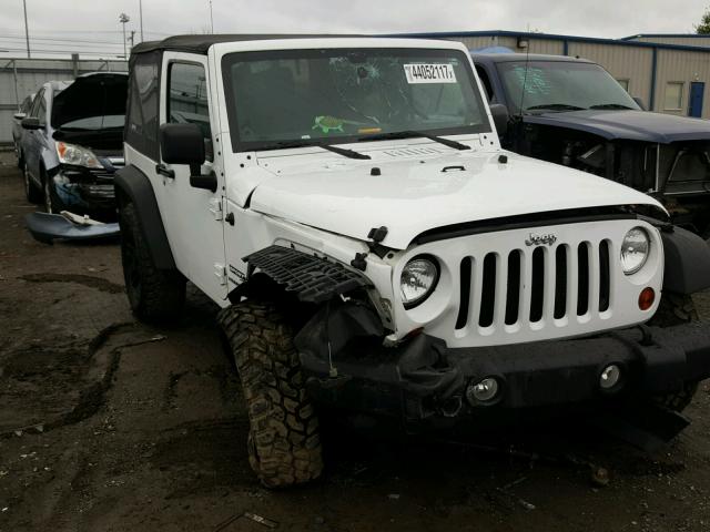 1J4AA2D10BL608015 - 2011 JEEP WRANGLER S 白色 照片 1