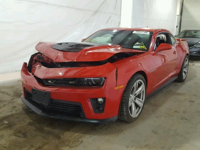 2G1FL1EP4D9803315 - 2013 CHEVROLET CAMARO ZL1 红色 照片 2