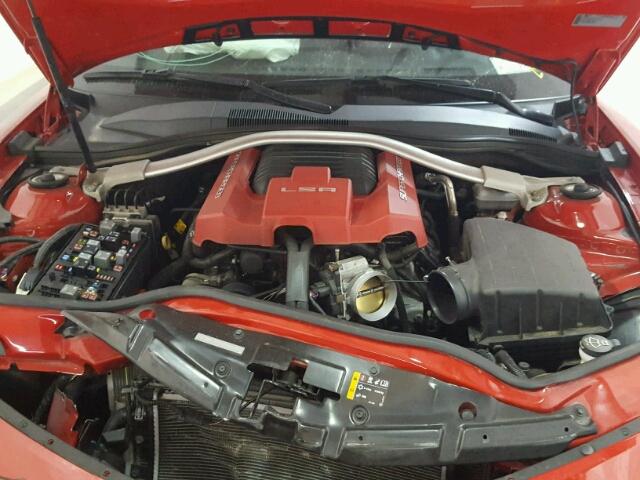 2G1FL1EP4D9803315 - 2013 CHEVROLET CAMARO ZL1 RED photo 7