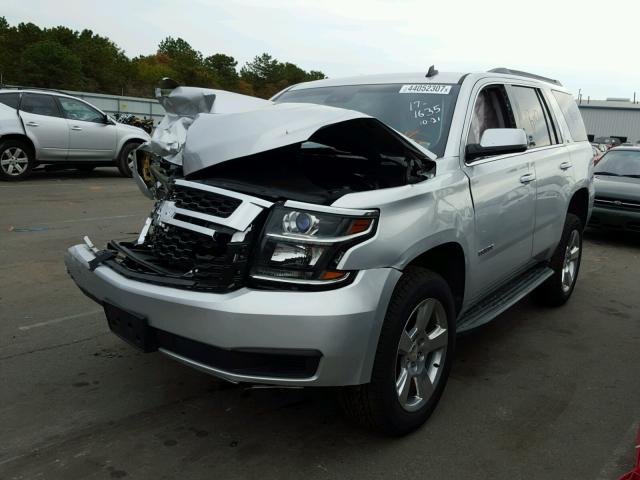 1GNSKBKC8FR246537 - 2015 CHEVROLET TAHOE K150 SILVER photo 2