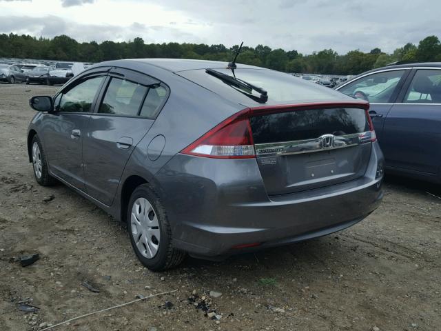 JHMZE2H34ES001407 - 2014 HONDA INSIGHT GRAY photo 3