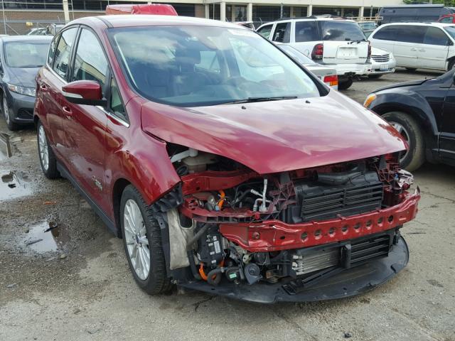 1FADP5CU8EL503926 - 2014 FORD C-MAX PREM RED photo 1