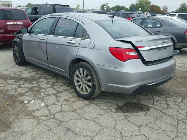 1C3CCBCG2DN515796 - 2013 CHRYSLER 200 SILVER photo 3