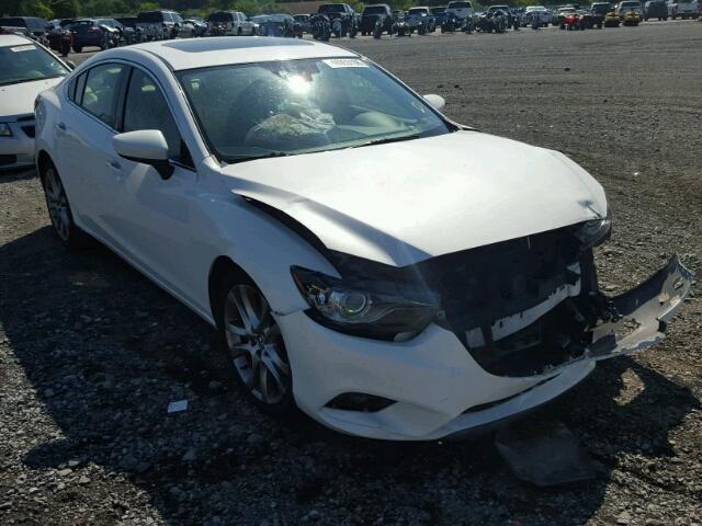 JM1GJ1W63E1140090 - 2014 MAZDA 6 GRAND TO WHITE photo 1