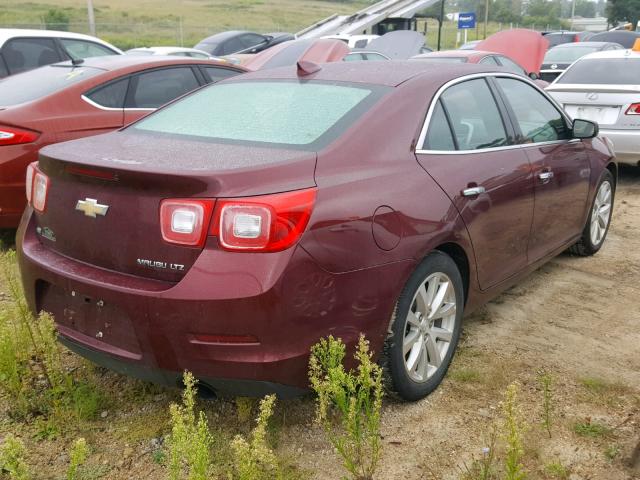 1G11F5SL3FF328504 - 2015 CHEVROLET MALIBU LTZ 红色 照片 4