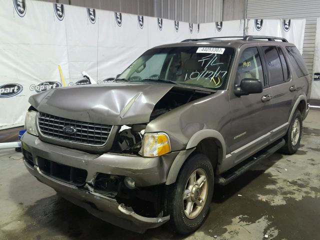 1FMZU63K42ZC97425 - 2002 FORD EXPLORER GRAY photo 2