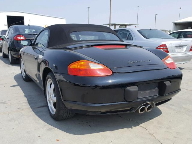 WP0CB29883U662627 - 2003 PORSCHE BOXSTER S BLACK photo 3