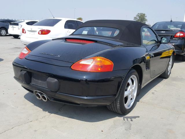 WP0CB29883U662627 - 2003 PORSCHE BOXSTER S BLACK photo 4