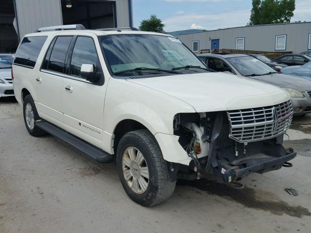 5LMFL28538LJ10704 - 2008 LINCOLN NAVIGATOR CREAM photo 1