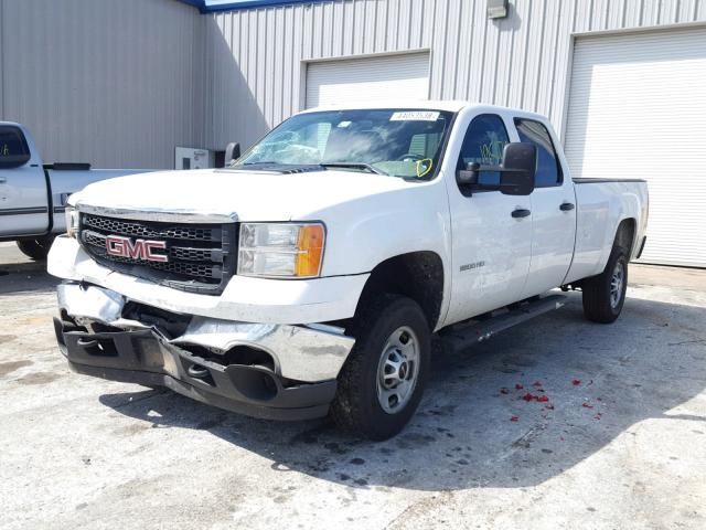 1GT11ZCG0CF238205 - 2012 GMC SIERRA C25 WHITE photo 2