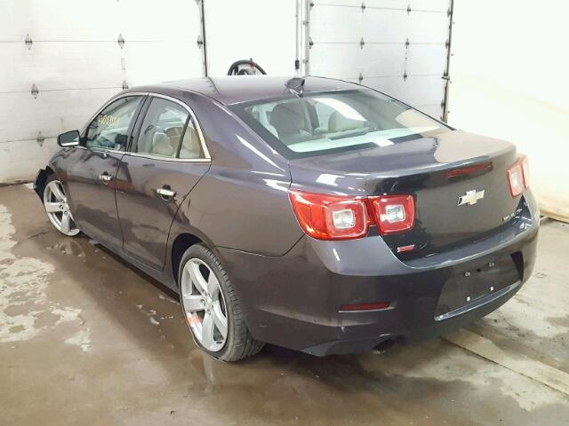 1G11G5SX9FF131935 - 2015 CHEVROLET MALIBU LTZ იასამნისფერი ფოტო 3