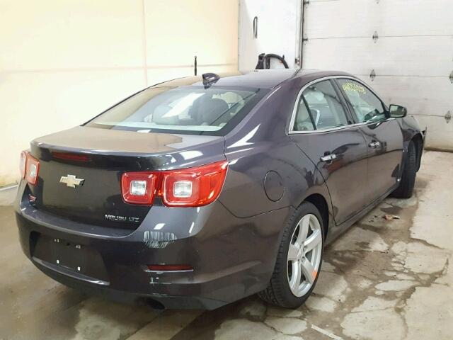 1G11G5SX9FF131935 - 2015 CHEVROLET MALIBU LTZ იასამნისფერი ფოტო 4