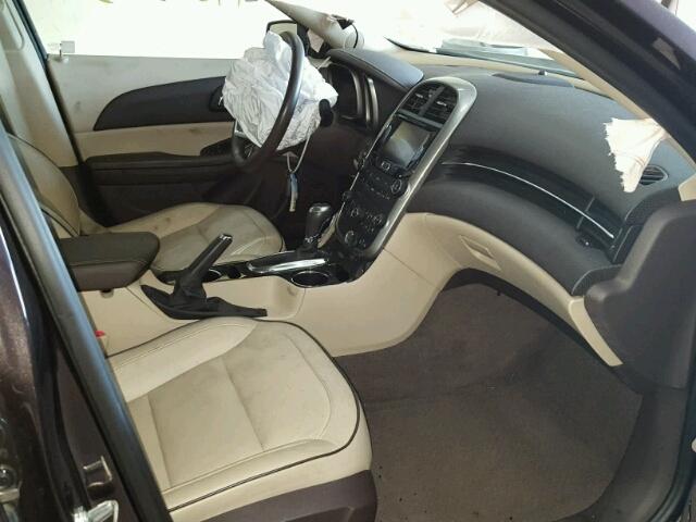 1G11G5SX9FF131935 - 2015 CHEVROLET MALIBU LTZ იასამნისფერი ფოტო 5