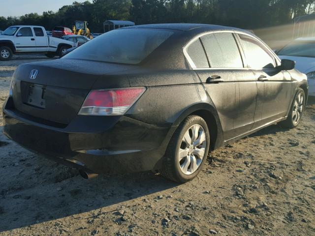 JHMCP26798C021270 - 2008 HONDA ACCORD EX BLACK photo 4