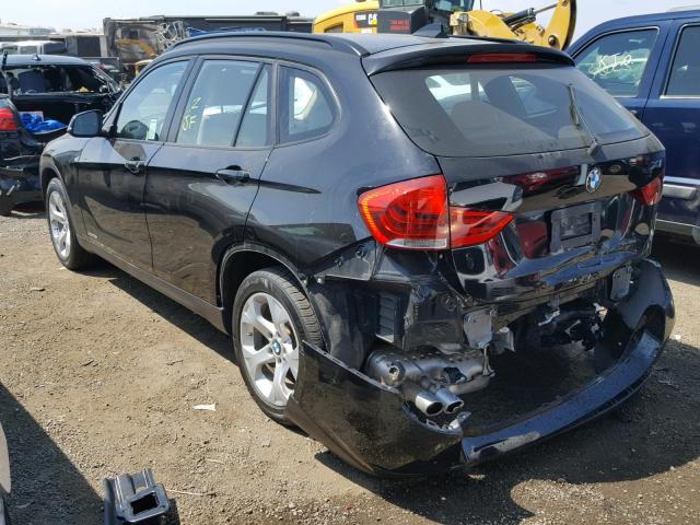 WBAVM1C58EVW52430 - 2014 BMW X1 SDRIVE2 BLACK photo 3