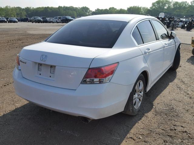 1HGCP2F48AA005037 - 2010 HONDA ACCORD LXP WHITE photo 4