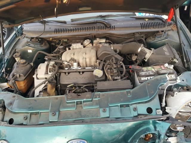 1FALP52UXTA321067 - 1996 FORD TAURUS GL GREEN photo 7