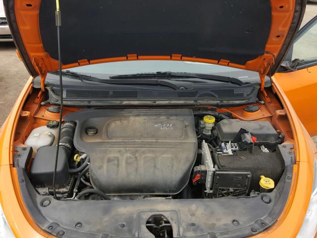 1C3CDFBAXDD171139 - 2013 DODGE DART SXT ORANGE photo 7