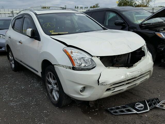 JN8AS5MV2BW267856 - 2011 NISSAN ROGUE S WHITE photo 1