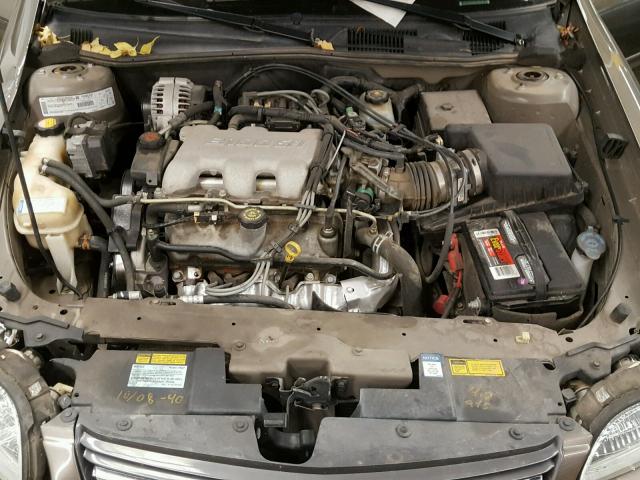 1G1ND52J4Y6295005 - 2000 CHEVROLET MALIBU BROWN photo 7