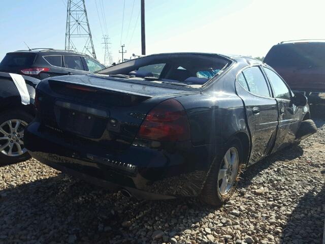 2G2WP522951214244 - 2005 PONTIAC GRAND PRIX Чорний фото 4