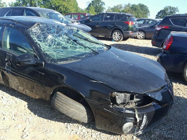 2G2WP522951214244 - 2005 PONTIAC GRAND PRIX Чорний фото 9