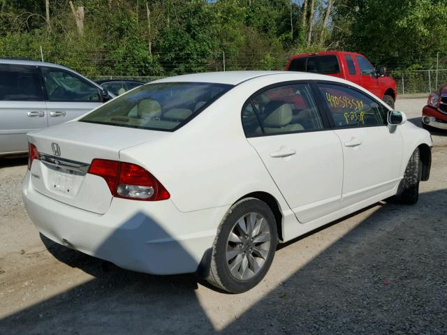 2HGFA16939H521341 - 2009 HONDA CIVIC EXL Ağ foto 4