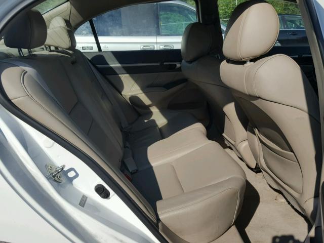 2HGFA16939H521341 - 2009 HONDA CIVIC EXL Ağ foto 6