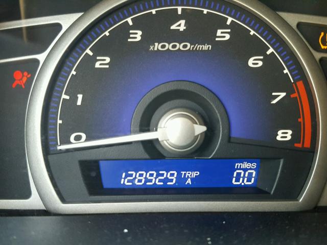 2HGFA16939H521341 - 2009 HONDA CIVIC EXL Ağ foto 8