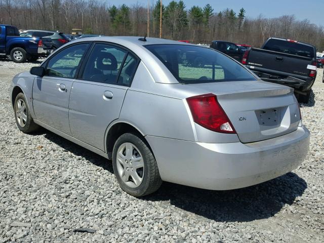 1G8AZ55F06Z141945 - 2006 SATURN ION LEVEL SILVER photo 3