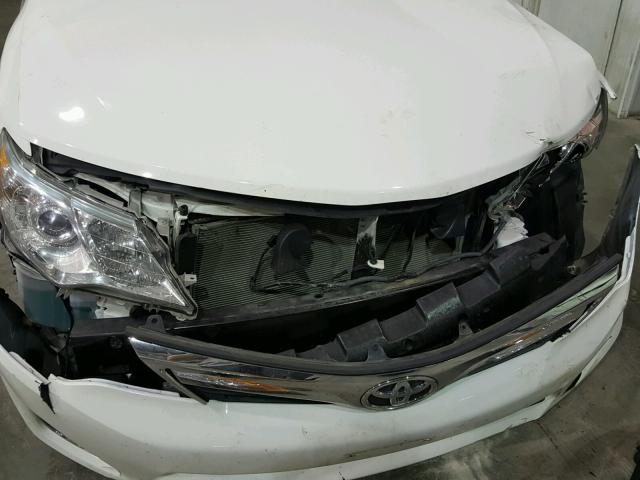 4T4BF1FK9ER367017 - 2014 TOYOTA CAMRY L WHITE photo 9