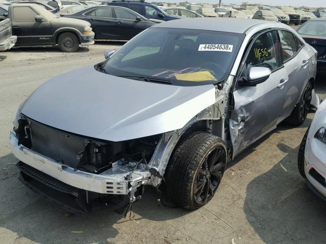 SHHFK7H40JU407757 - 2018 HONDA CIVIC SPOR SILVER photo 2