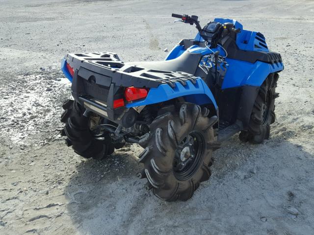 4XASXN856HB134455 - 2017 POLARIS SPORTSMAN BLUE photo 4